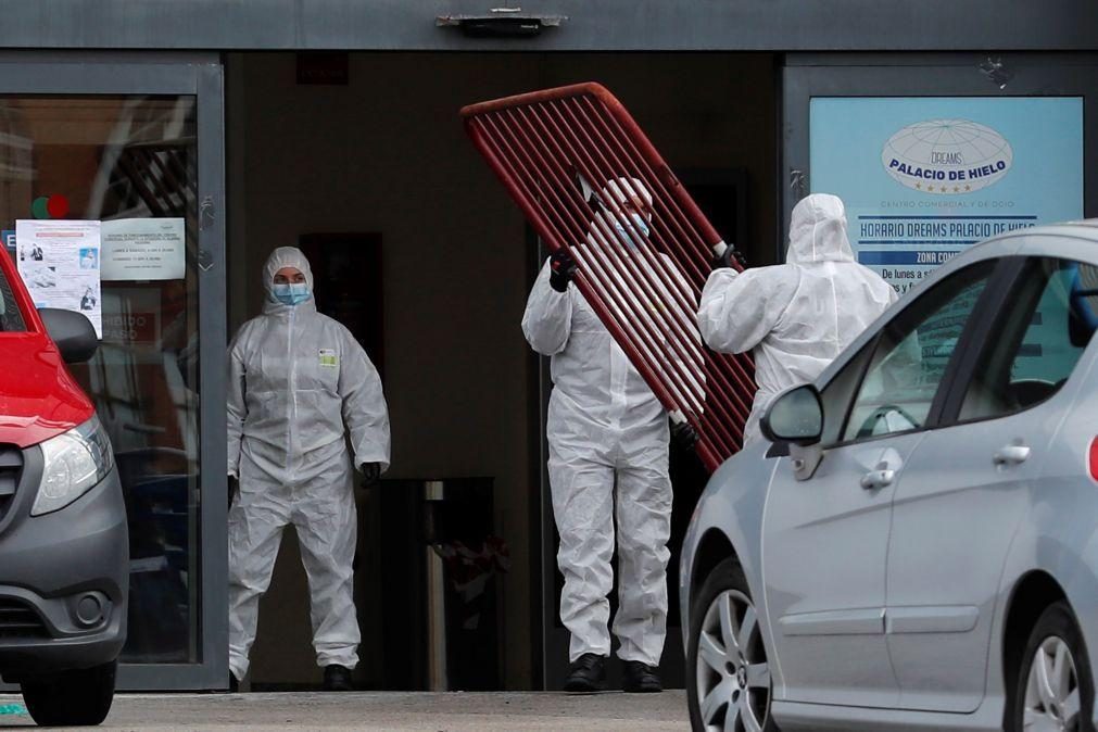 Covid-19: Polícia espanhola alerta que doentes infetados fogem de hospitais sem alta