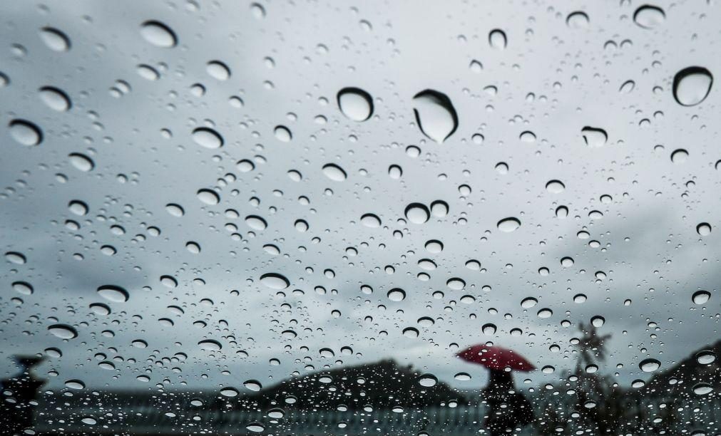 Atenção! Dez distritos do continente sob aviso amarelo por causa da chuva