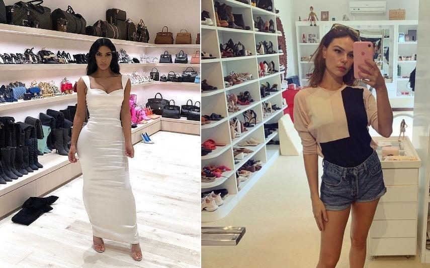 Os closets das famosas Entre nas casas das celebridades e espreite os magníficos closets