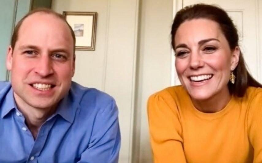 William E Kate Surpreendem crianças com videochamada muito especial