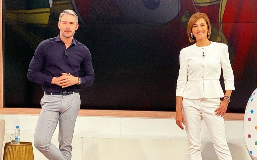 Cláudio Ramos Gaffe na estreia na TVI não o impediu de brilhar: «Melhor começo era impossível»