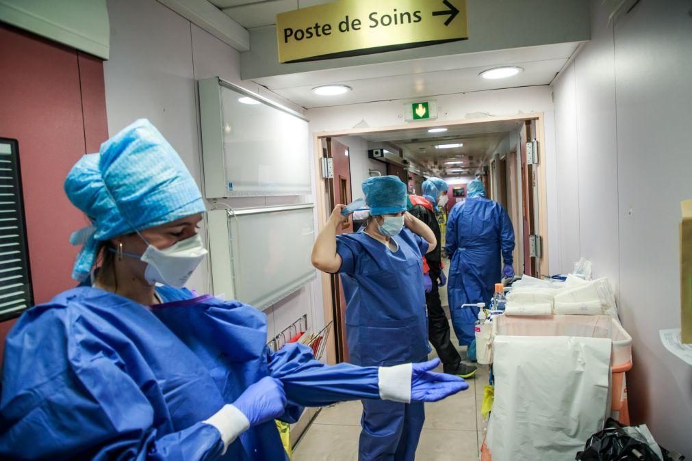 França dá até 1.500 euros de bónus a profissionais de saúde