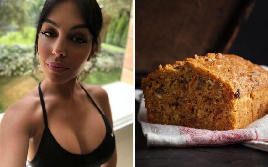 Georgina Rodriguez A receita saudável do bolo de cenoura e aveia que deixou a família a babar