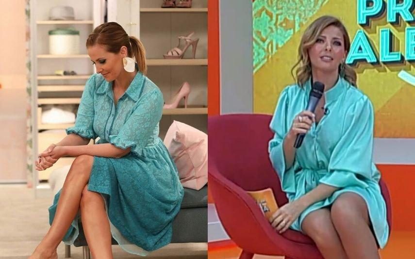 Cristina Ferreira e Sónia Araújo Vestem-se com a mesma cor e não é mera coincidência