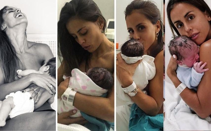 Carolina Patrocínio Quatro bebés, quatro fotos marcantes! Com uma diferença no pequeno Eduardo