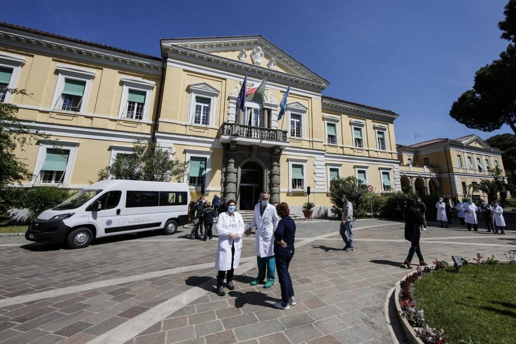 Itália bate recorde diário de número de pessoas curadas