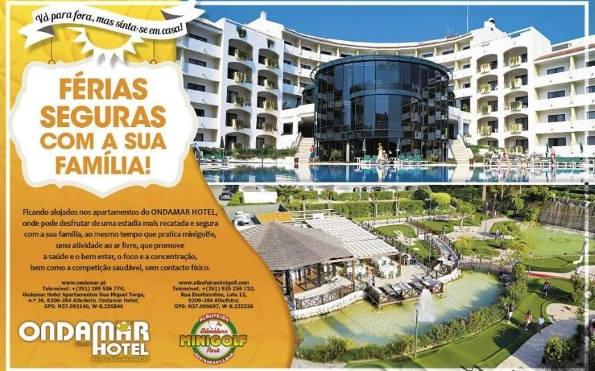 Ondamar Hotel: Férias seguras com a família no Algarve