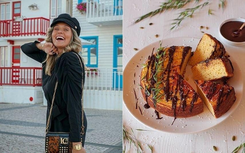 Bolo de abóbora com cobertura de chocolate. A receita de Vanessa Alfaro que não leva açúcar