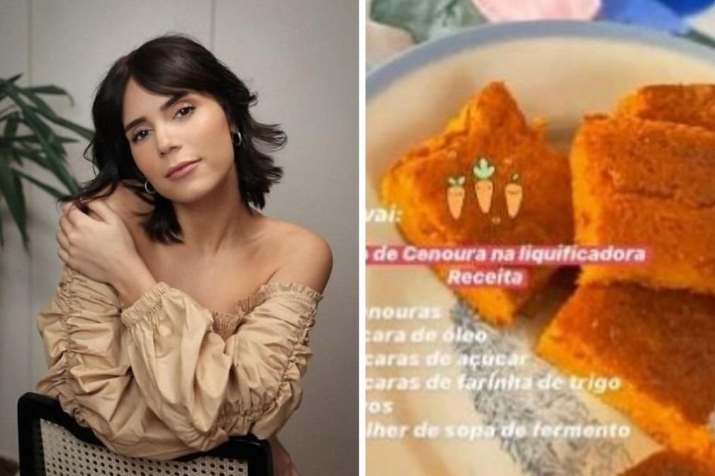 Bolo de cenoura: A receita de Olívia Ortiz que só leva 6 ingredientes