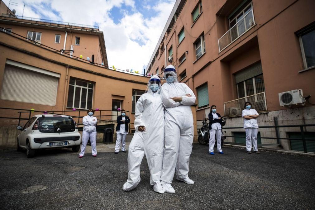 Itália regista 55 mortes e 346 novos contágios nas últimas 24 horas