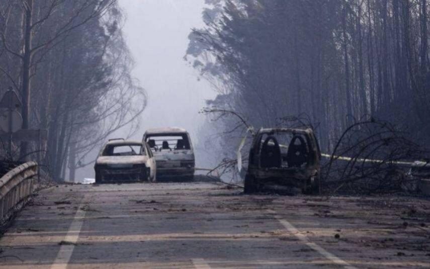 Pedrógão Grande ardeu há 3 anos Incêndio violento matou 66 pessoas (FOTOS)