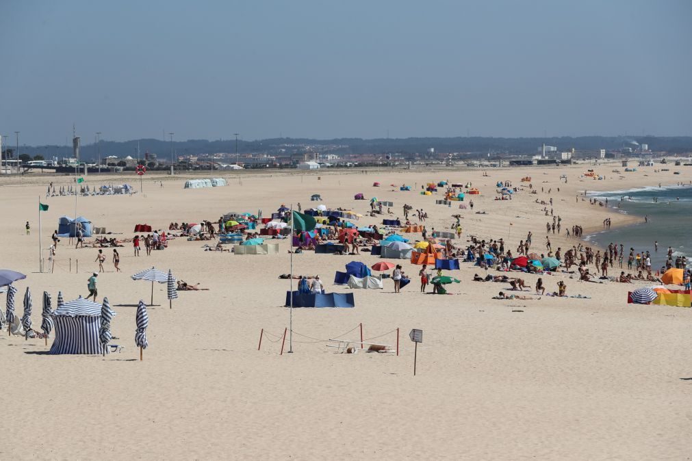 Praias da região Centro abrem hoje e Figueira da Foz 'reina' nas lotações