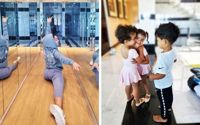 Georgina Rodriguez Tal mãe, tais filhas! Alana e Eva aprendem a dançar ballet: «Não podíamos estar mais emocionadas»