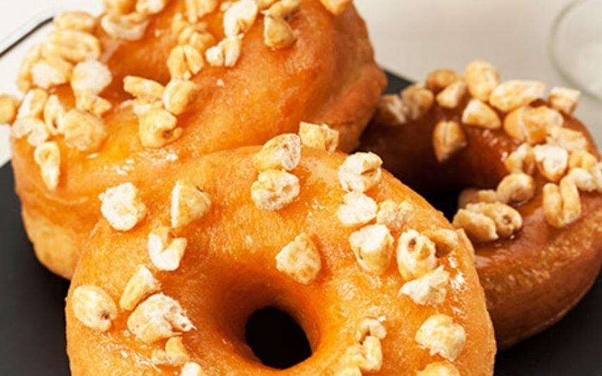 Donuts com Mel e Cereais Fofos, deliciosos e perfeitos para miúdos e graúdos