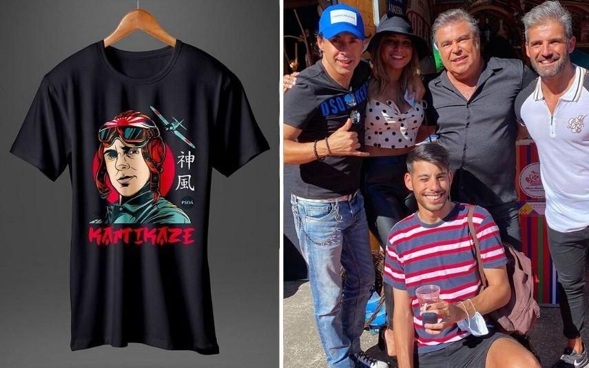 Pedro Soá Aproveita polémicas do Big Brother para lançar coleção de T-shirts