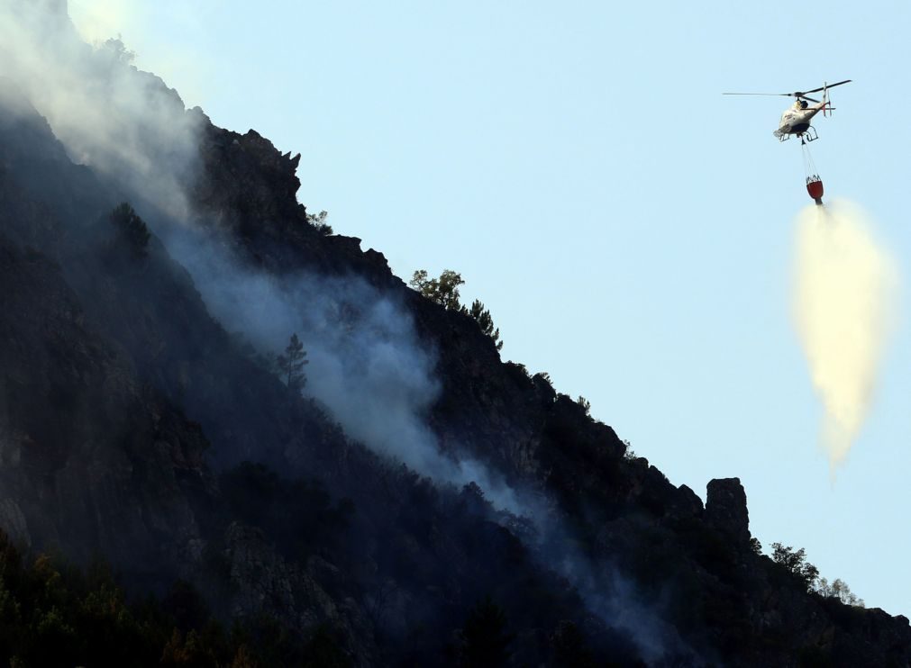 Catorze concelhos em risco máximo de incêndio