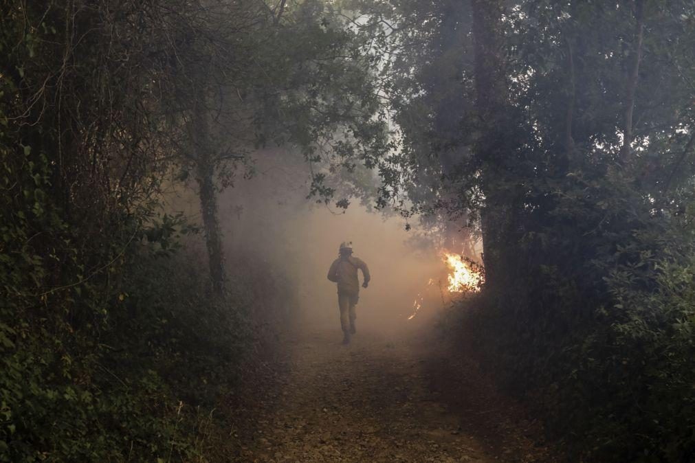 Quinze concelhos de seis distritos em risco máximo de incêndio