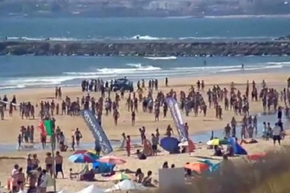 Qualidade da água na praia da Baleia dita interdição a banhos