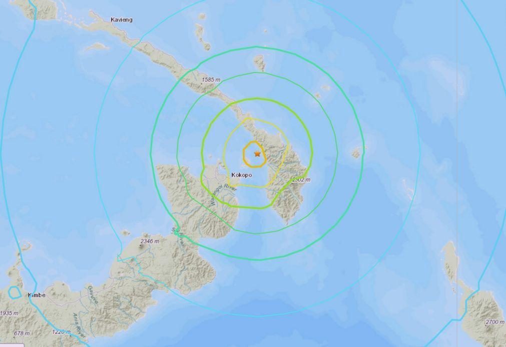 Sismo de magnitude 6,9 provoca alerta de tsunami na Papua Nova Guiné