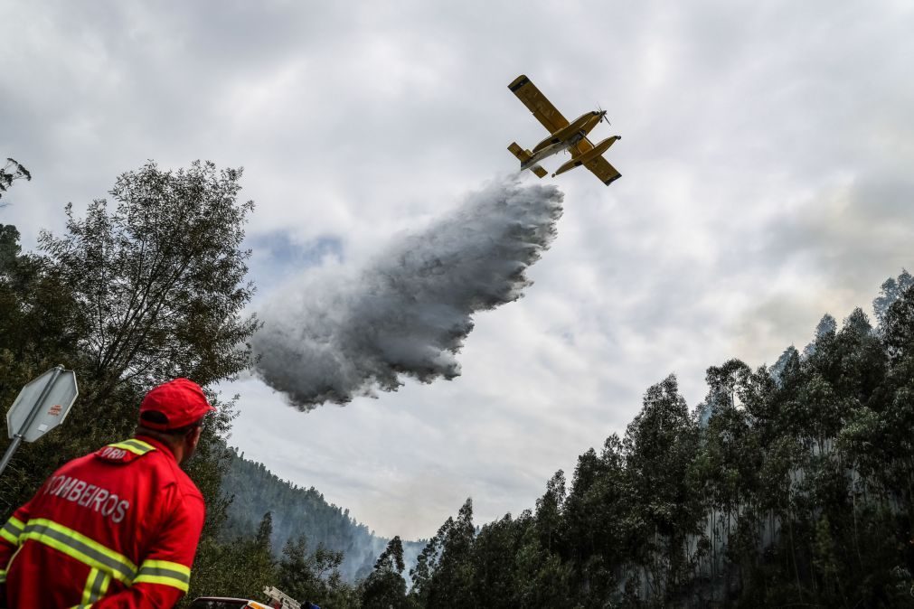 Portugal continental quase todo em risco máximo, muito elevado e elevado de incêndio