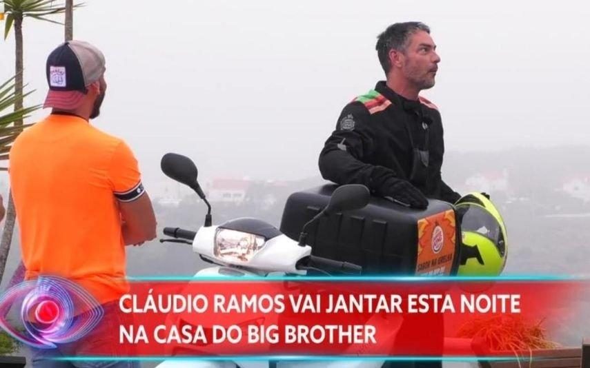 Cláudio Ramos entra na casa do Big Brother e anuncia: «Passo a noite convosco»