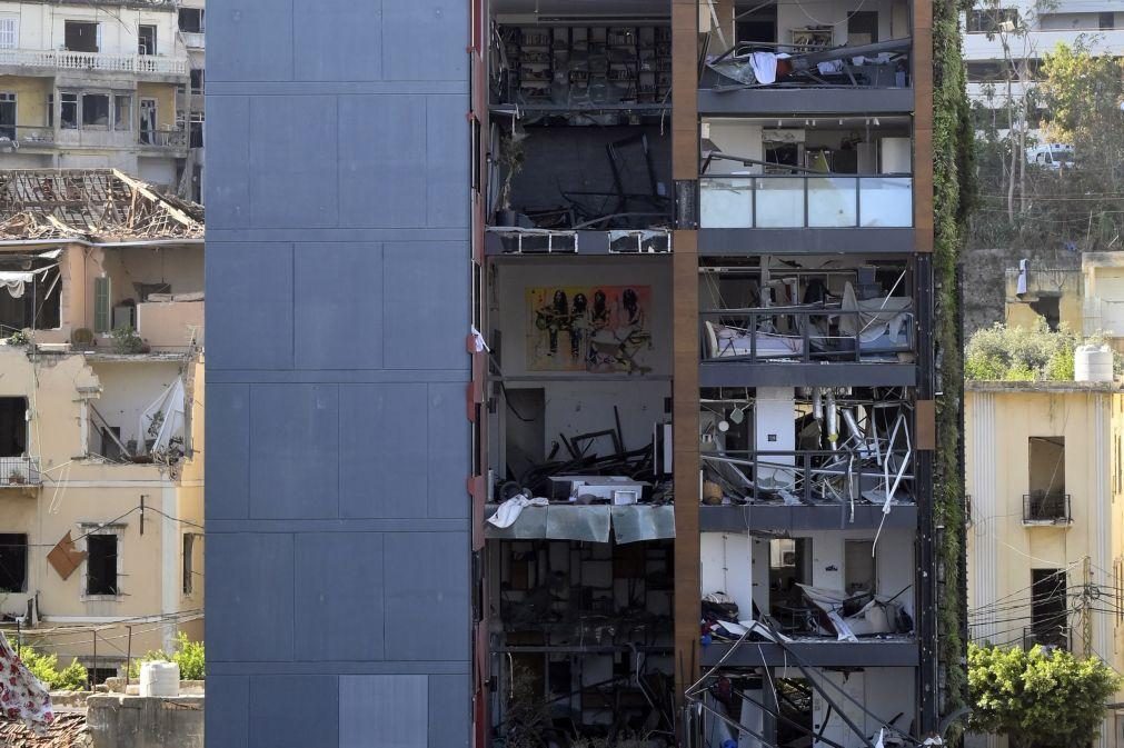 Beirute: Até 300.000 pessoas ficaram sem casa