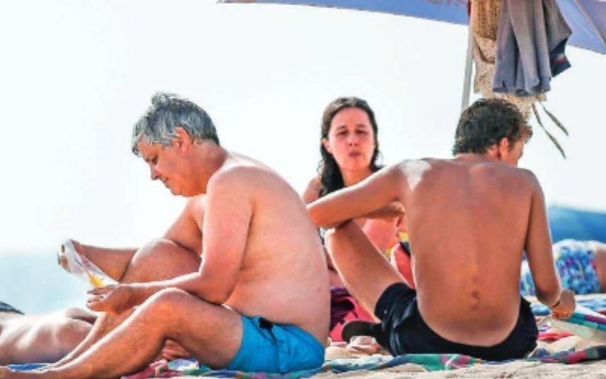 Mário Centeno Férias em família na região algarvia (fotos exclusivas)