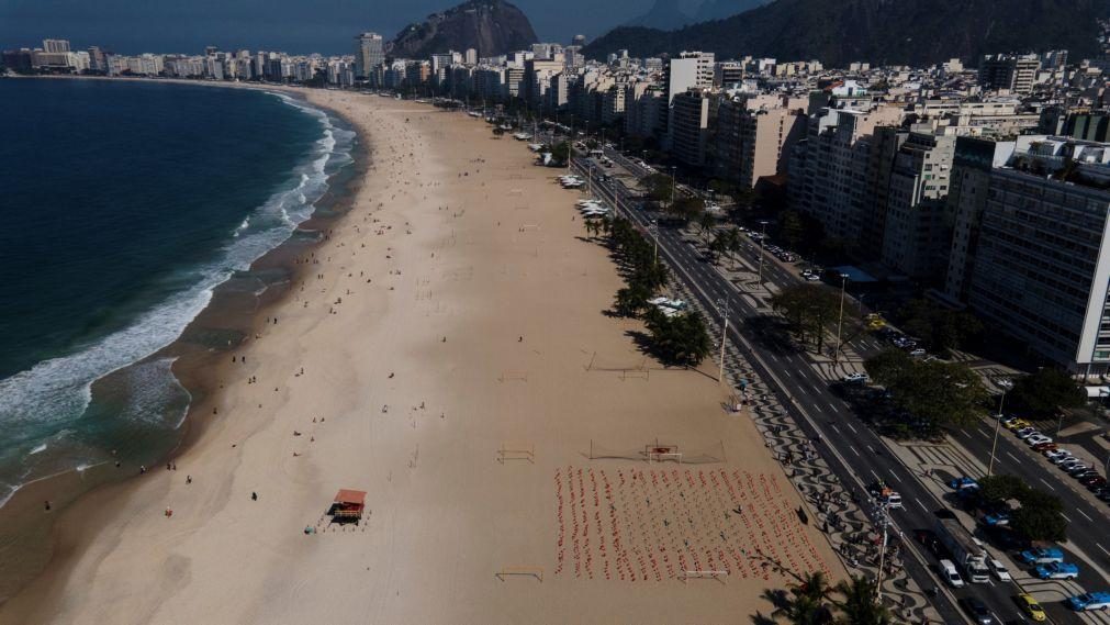 Covid-19: Praia de Copacabana será a primeira com reserva no areal para banhistas