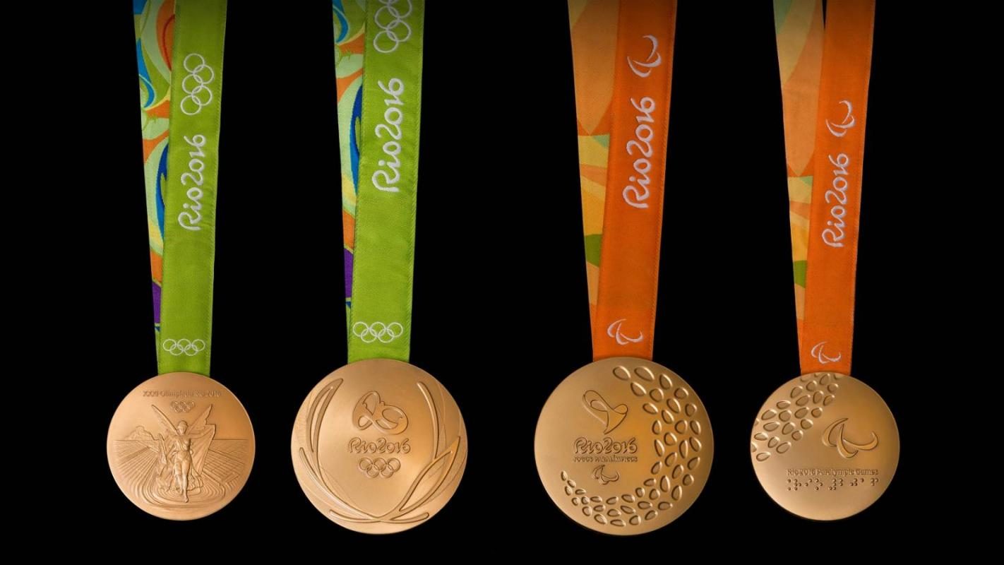 Medalhas dos Jogos Olímpicos do Rio de Janeiro estão enferrujadas