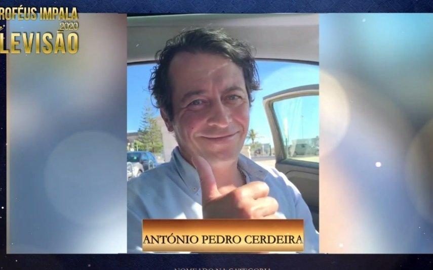 Troféus Impala de Televisão 2020 António Pedro Cerdeira agradece nomeação para melhor ator de série