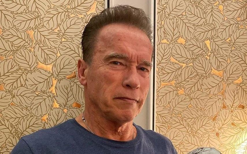 Arnold Schwarzenegger Estrela de hollywood é avô pela primeira vez