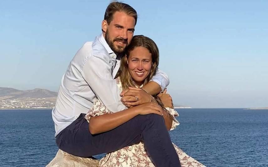 As fotos de encantar do pedido de casamento do príncipe Philippos e Nina Nastassja Flohr
