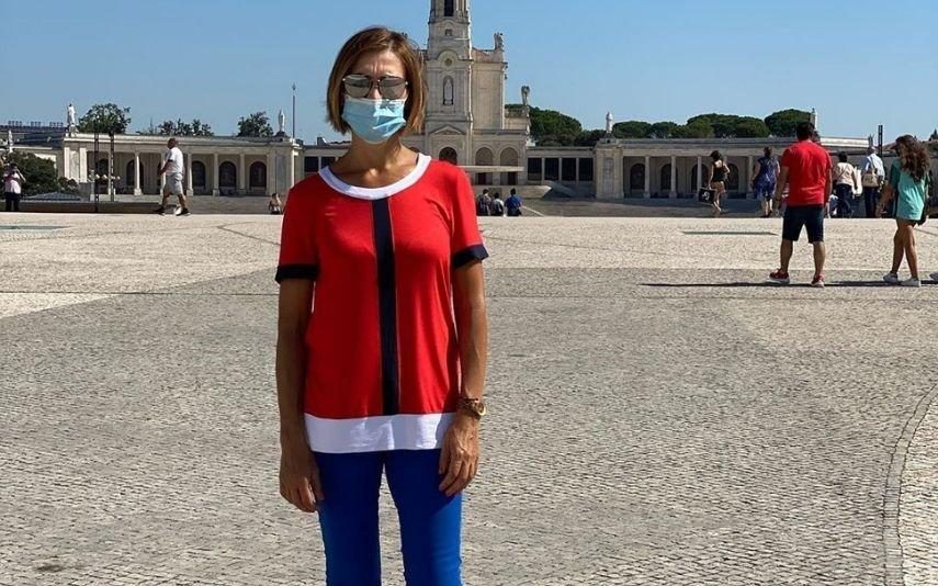 Fátima Lopes visita Santuário de Fátima: «O que de lá trazemos é indizível»