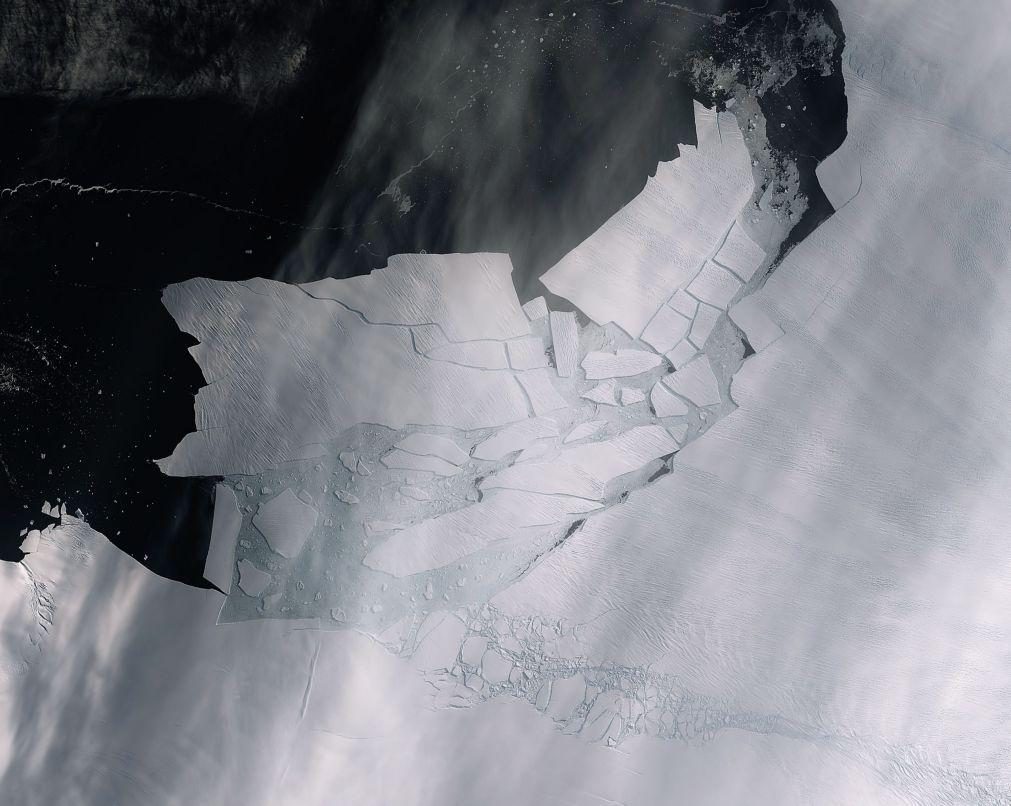 Parte da calota polar da Gronelândia rompeu-se no nordeste do Ártico