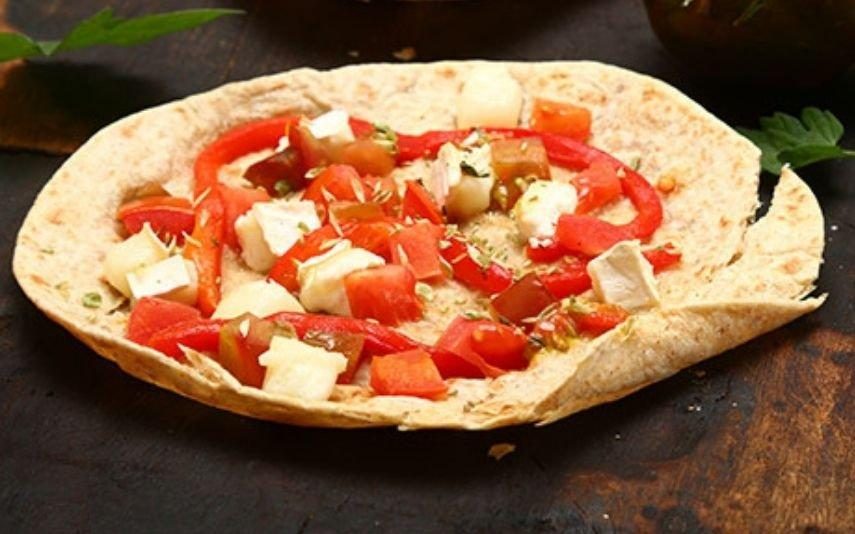 Minipizzas integrais, uma alternativa saudável