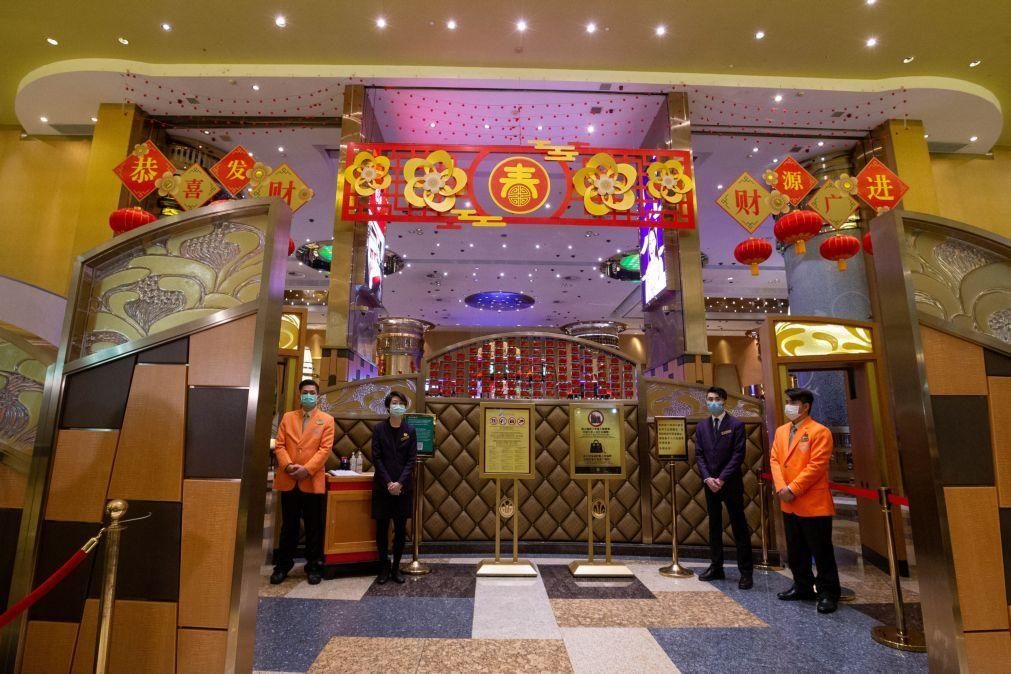 Covid-19: Máscaras obrigatórias nos casinos em Macau até 22 de março