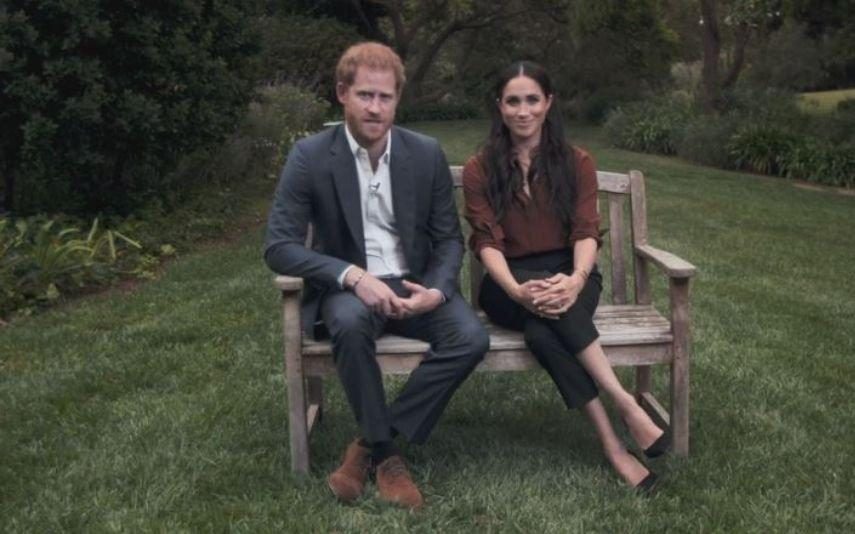 Meghan e Harry fazem primeira aparição televisiva após Megxit