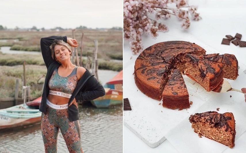 Vanessa Alfaro ensina-lhe a fazer o bolo de chocolate e banana sem açúcar