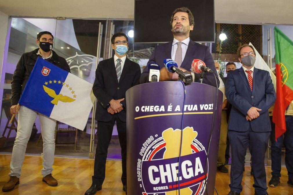 André Ventura exclui coligação à direita e lembra que PSD se afastou do Chega