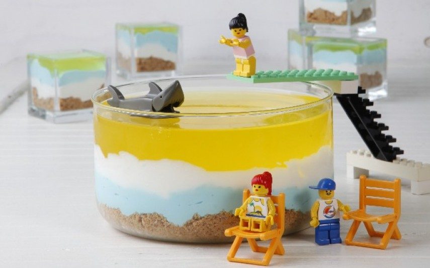 Taça de gelatina divertida Dia da Criança!