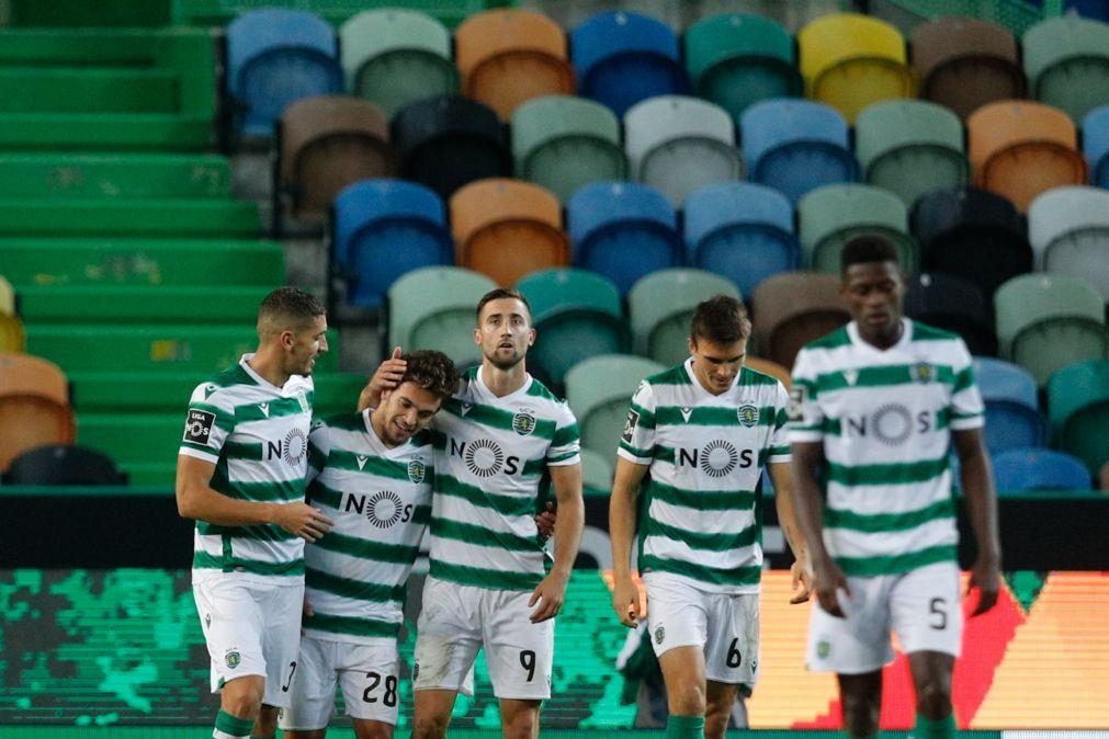 Sporting líder do campeonato depois de bater o Tondela por 4-0 [vídeos]