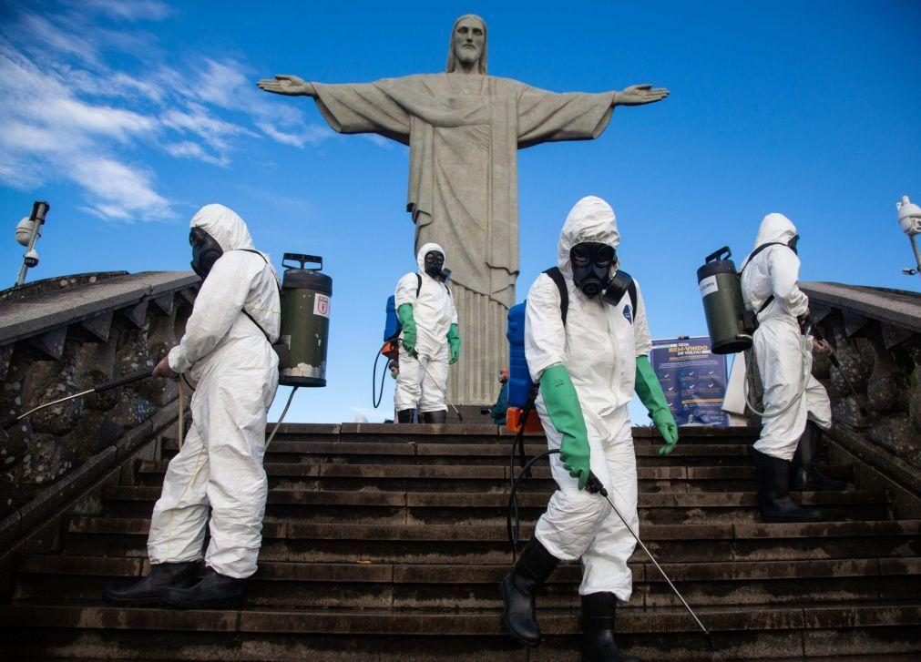 Covid-19: Brasil regista 179 mortes e 8.501 infeções em 24 horas