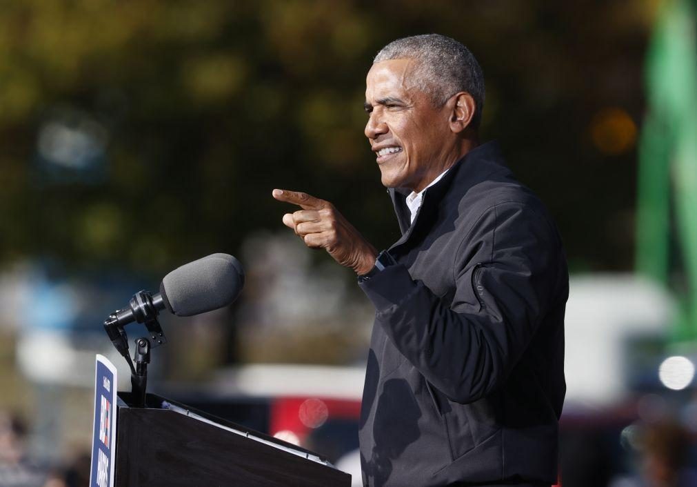 Barack Obama saúda «vitória histórica e decisiva» de Joe Biden