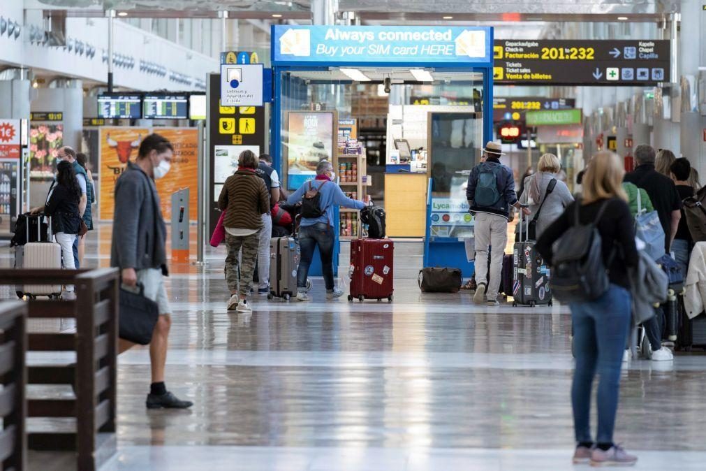 Espanha aplica multa até 6 mil euros a viajantes que cheguem sem teste negativo