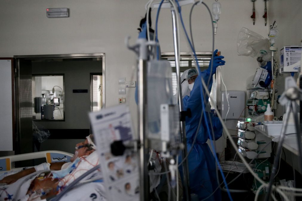 Covid-19: Portugal com mais de 500 doentes internados em cuidados intensivos