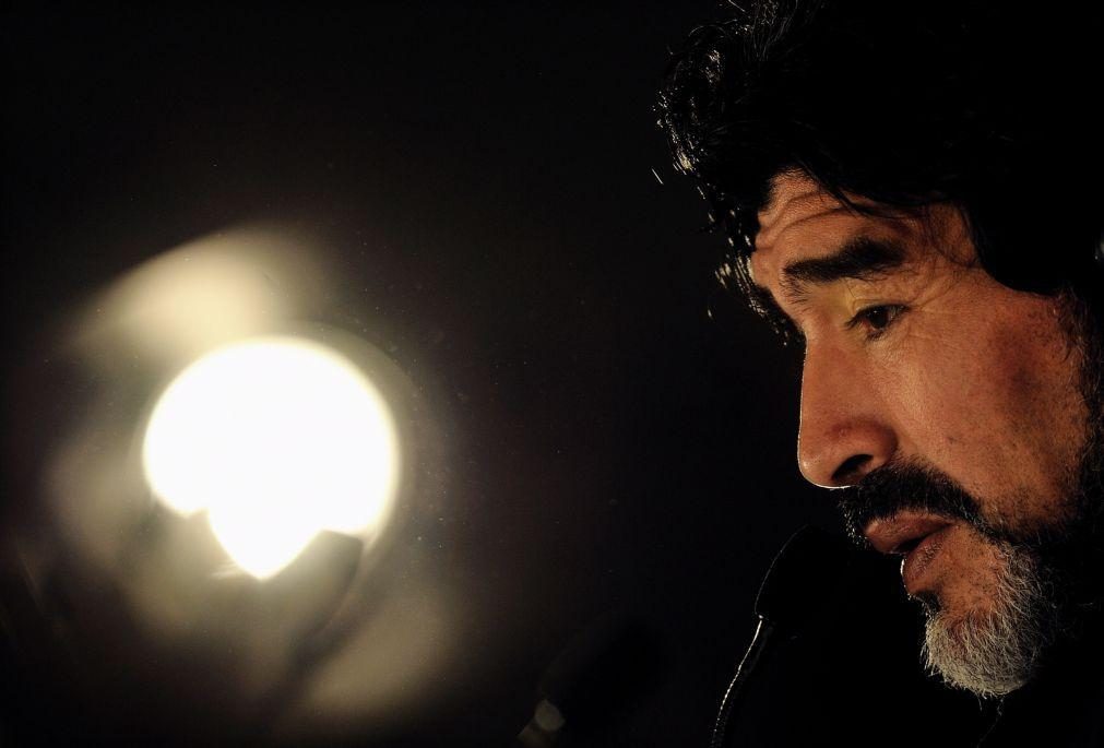 Maradona: Minuto de silêncio antes dos jogos das competições da UEFA
