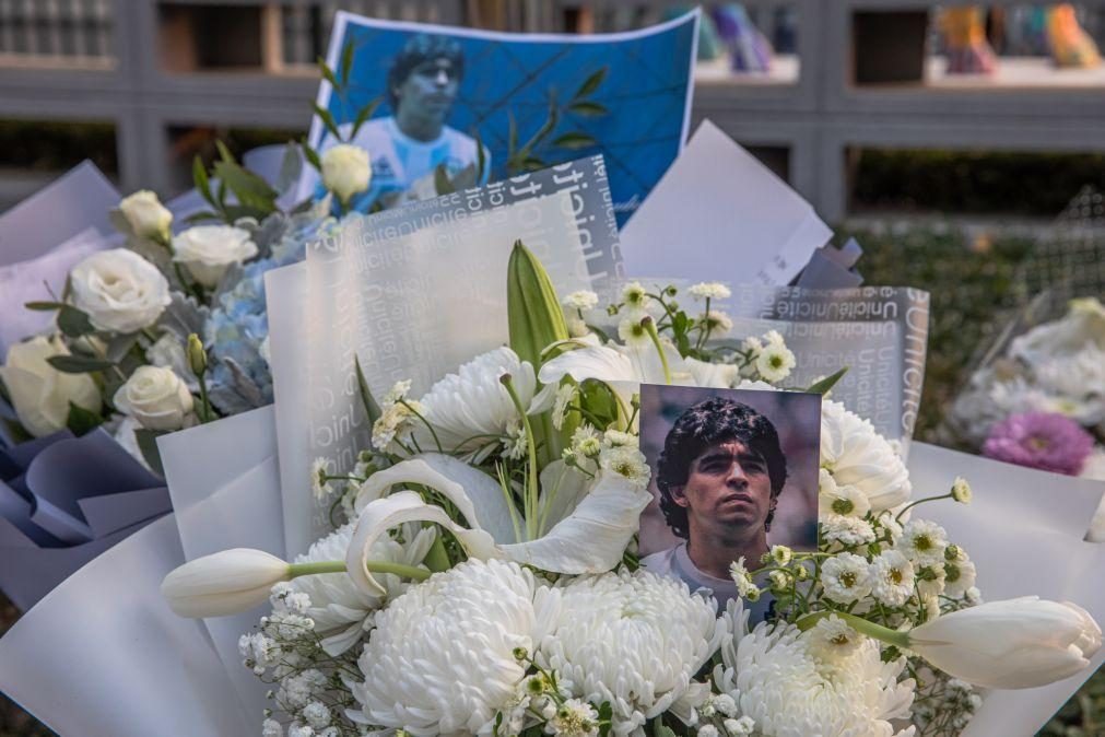 Funeral de Maradona marcado para hoje à tarde nos arredores de Buenos Aires