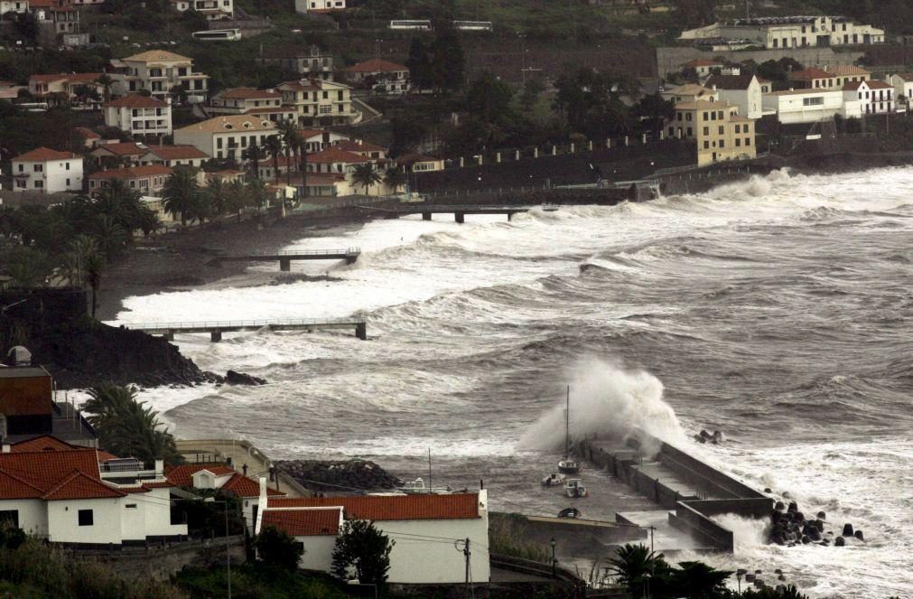Mau tempo: Arquipélago da Madeira sob aviso laranja devido ao vento e agitação marítima