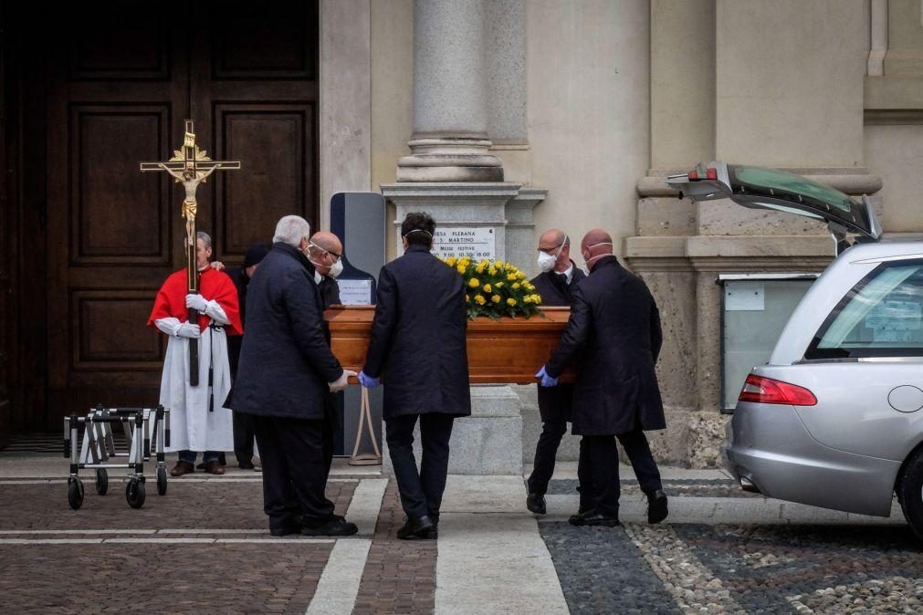 Covid-19: Número de mortes em Itália aumenta fortemente no espaço de 24 horas