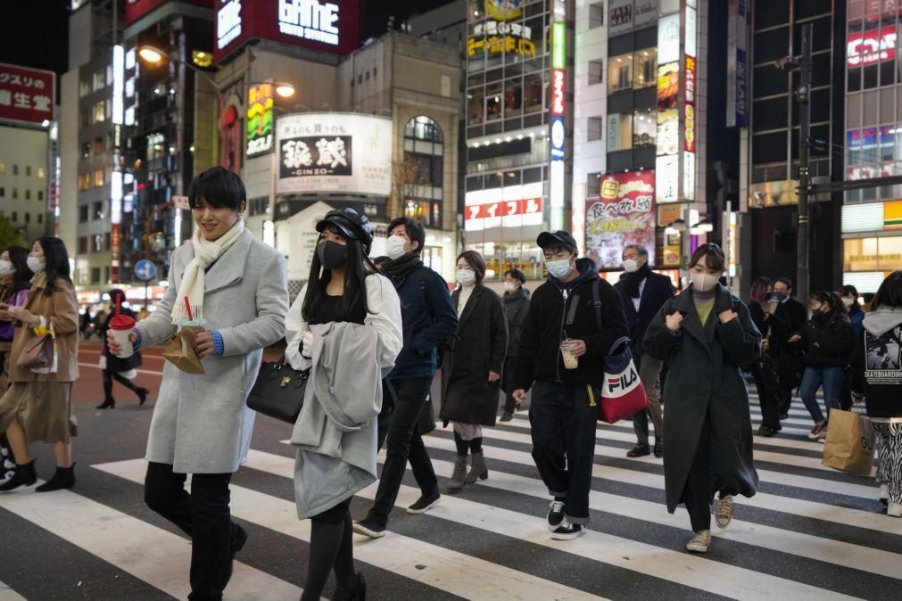 Covid-19: Japão ultrapassa pela primeira vez os 3.000 casos diários